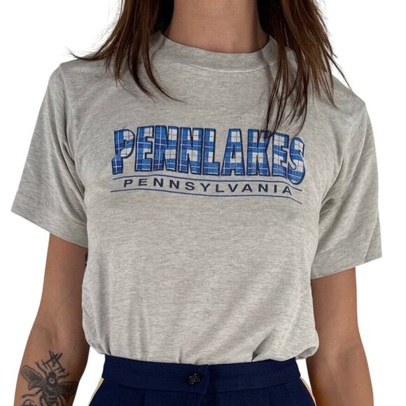 90s Pennlakes Pennsylvania tshirt 1990s vintage - Picture 1 of 8